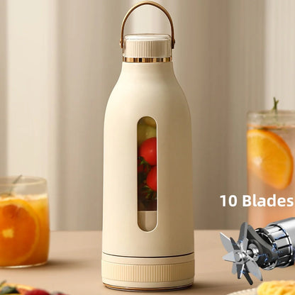 10-Blade Portable Smoothie Maker