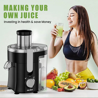 Wide-Mouth 300W Centrifugal Juicer